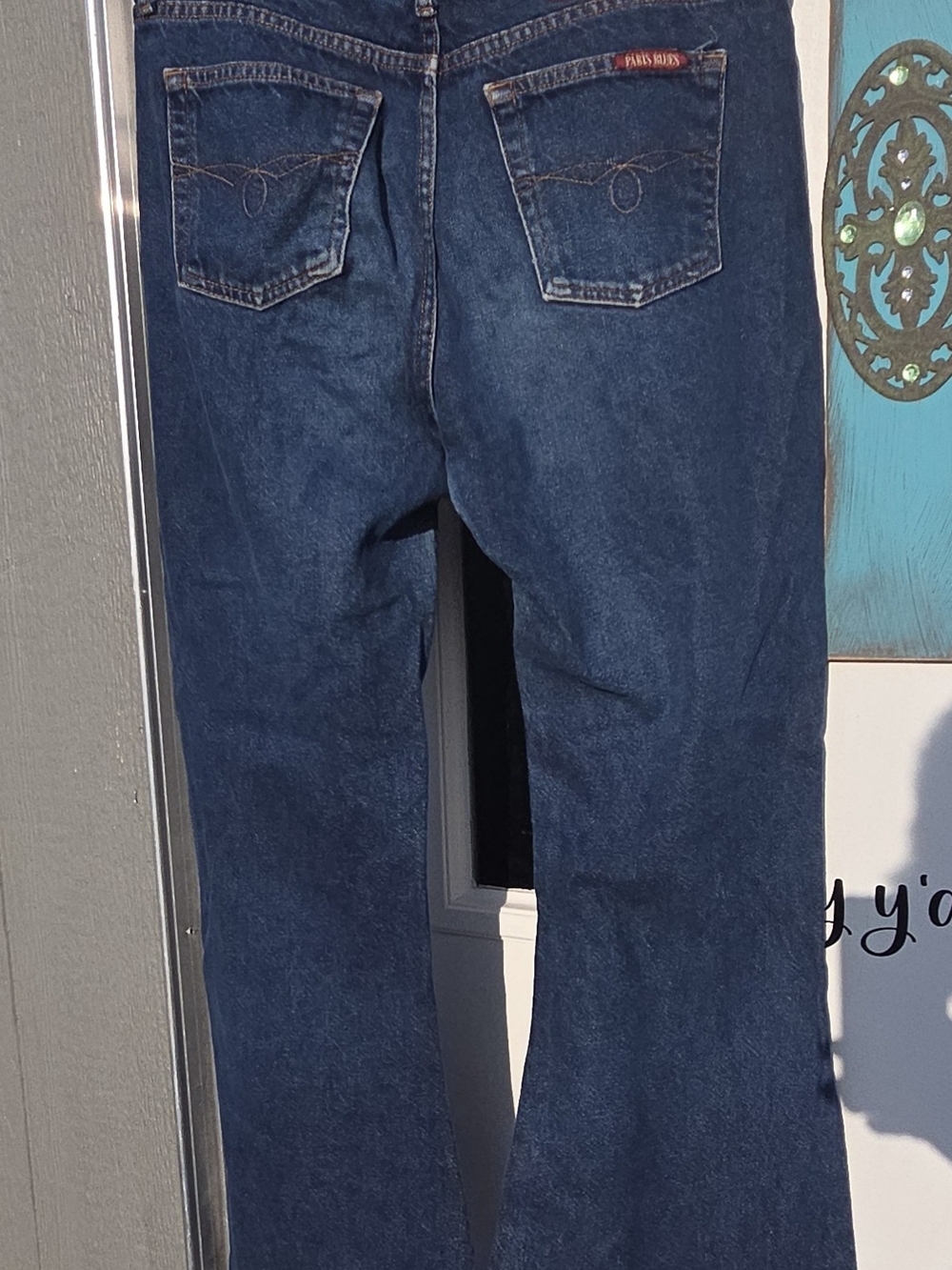 Paris Blues Dark Indigo Flare Jeans